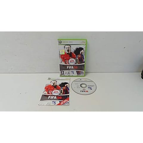 FIFA 08 for Xbox 360 with Pro Skills Cover
