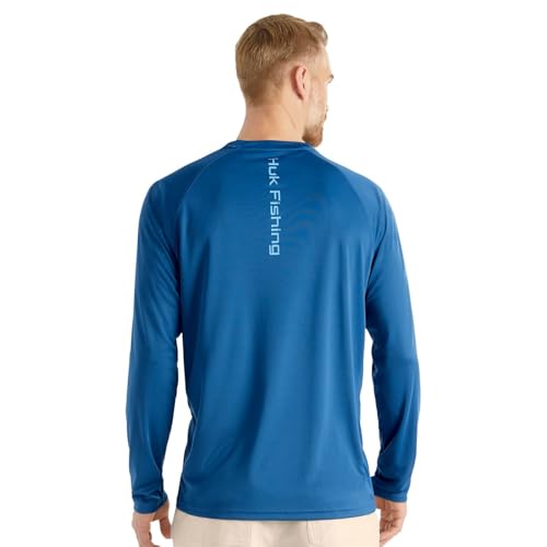 Image of HUK Men's Pursuit Vented Long Sleeve Fishing Shirt (+30 UPF)