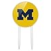 Acrylic University of Michigan Secondary Logo Cake Topper Party Decoration for Wedding Anniversary Birthday Graduation