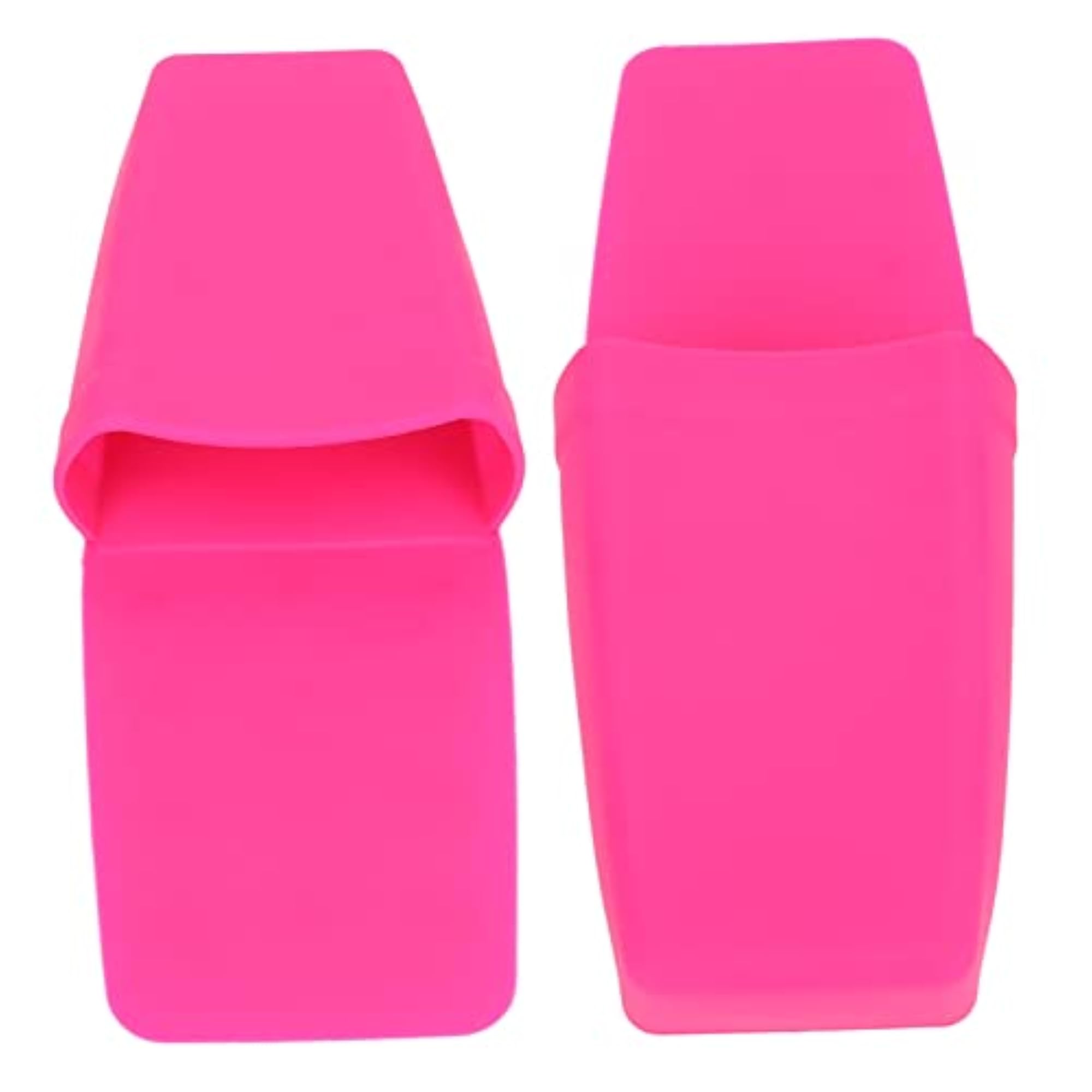 Hair Styling Tools Pouch, Pink Silicone Pouch