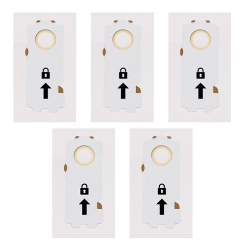 5 Pack 204308 Set Dust Bags for Festool CT MINI & MINI I/MIDI & MIDI I Manufactured from 2019 onwards Dust Extractors CT 15 Vacuums Bag Large Capacity Replacement Bags