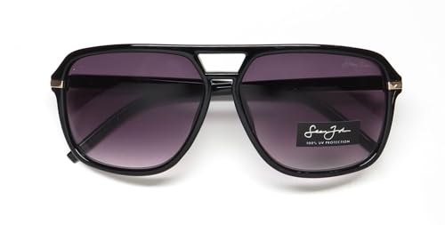 Sean John SJS1003Ce Sunglasses Oversized Lenses Plastic Temples Premium Segment2
