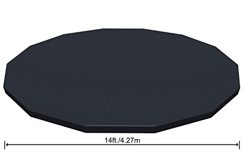 Bestway Power Steel Deluxe 427x107 cm, Frame Pool rund mit stabilem Stahlrahmen im Komplett-Set, rattan-optik - 9