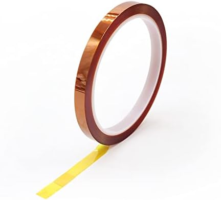 2pcs 3mm-100mm 3D Printer Parts High Temperature Resistant Heat BGA Kapton Polyimide Insulating Thermal Insulation Adhesive Tape (Color : 33M x 1Pcs, Size : 50mm)
