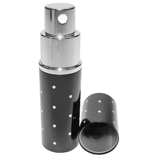 Fantasia 46164 Pocket Sprayer for 10 ml with Silver Dots Height 9 cm Black image 5