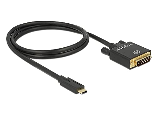 Câble USB-C DVI 24+1 DeLOCK pour réutiliser un ancien écran PC