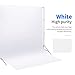 Neewer 6x9 feet/1.8x2.8 meters Photo Studio 100 Percent Pure Polyester Collapsible Backdrop Background for Photography, Video and Television (Background Only) - White