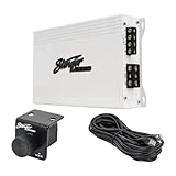Stinger Audio MT-1800.1M 1800 Watt RMS 1-Channel Monoblock Marine Audio Subwoofer Amplifier, Class D, Water-Resistant, Mosfet, Remote Control Bass Knob, Subsonic Filter, Low-Pass Filter, Bass Boost Q