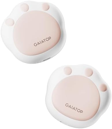Chauffe-Mains Rechargeables Gaiatop, Lot de 2, Motif Pattes de Ch...