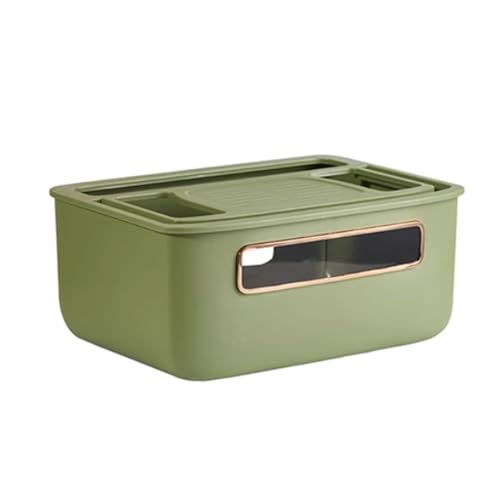 Boîte de rangement WiFi amovible multi-trous pour décodeur et console - 2
