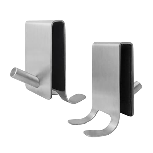 2 Piezas Ganchos Mampara Ducha Colgador