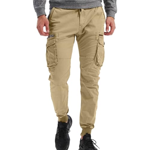 Pantalon de randonnée homme CHUNOTU cargo décontracté pour le travail