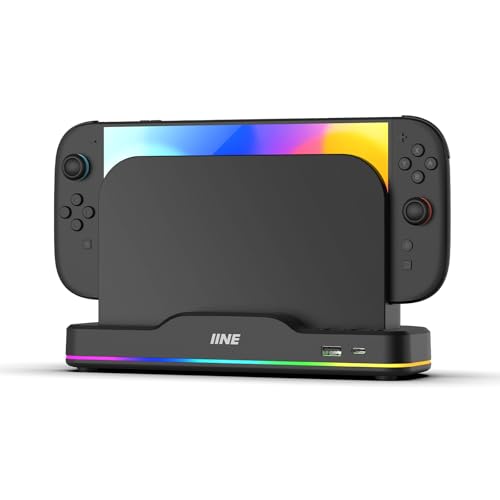 Double ventilateur de refroidissement pour Switch 2 avec éclairage RVB et port USB
