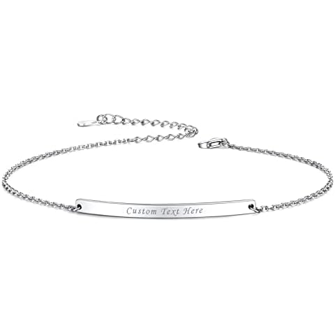 ChicSilver Personalized Bar Bracelet for Women Cover