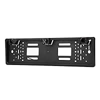 Akozon Kennzeichen Rückfahrkamera Kennzeichenhalter Rückfahrkamera Nummernschild Europäischer Nummernschildrahmen 12 LED-Kamera Rückfahranzeige Parksensor Autozubehör – Ansicht 8