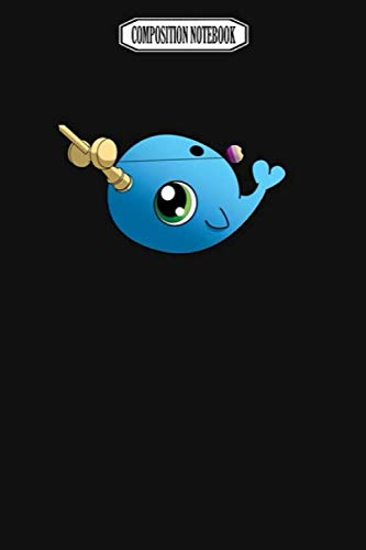 Composition Notebook: Kendama Narwhal Unicorn Avenging Pens Party Plates Slippers Crystal Fingerlings Narwhal Notebook Journal Notebook Blank Lined Ruled 6x9 100 Pages