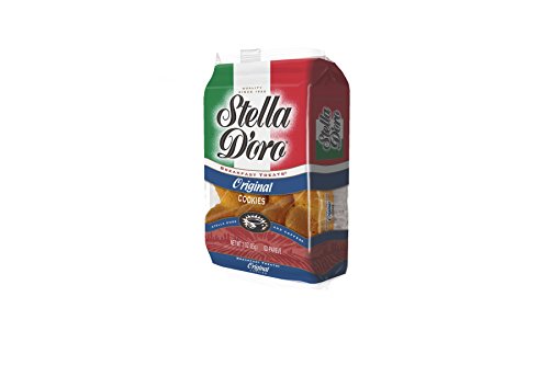 Stella D'oro Breakfast Treats Original Cookies, 3-Ounce Individually Wrapped Cookie Tray (Pack of 6)
