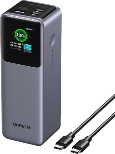 Batterie urgence UGREEN 25000 mAh Gris anodisé