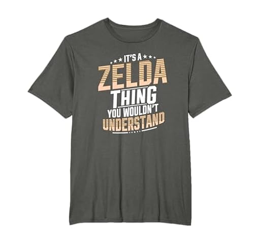 Es una cosa de Zelda que no entenderías Nombre personal Camiseta | Ya disponible en tu tienda friki favorita! En mundofriki.es!