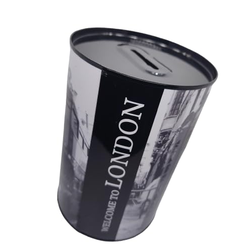 Globeado Modern Coin Bank (Piggy Bank) Tin Coin Box- A Stunning Souvenir To Save Your Money Gift (London City), Multicolour (B0CQHGJP12) Amazon Price History, Amazon Price Tracker