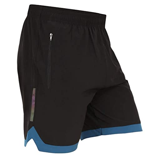 Image of WMX Men's Gym Workout Shorts Weightlifting Squatting Shorts for Men Bodybuilding Training Jogger with Zipper Pockets