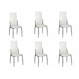 sillas comedor cromadas tapizadas Estas cómodas sillas de comedor tienen una construcción fuerte de alta calidad