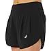 ASICS Women's Road 3.5IN Short Running Apparel, S, Performance Black