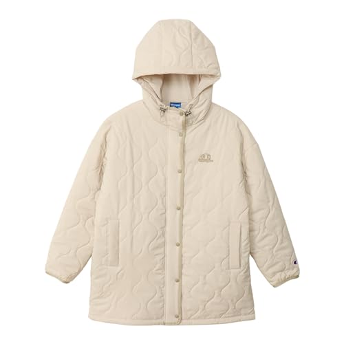 [チャンピオン] ジャケット 長袖 ストレッチ 保温 撥水 防風 ジップフーデッドジャケット Bonding Boa CW-AS603 レディース サンドベージュ