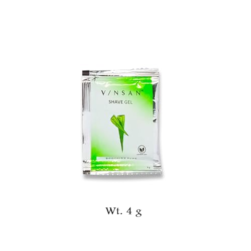 Image of (50 Sets) Shaving Kit in Bulk, Smooth Shave Disposable Razor and Cream(4g), Individually Wrapped Toiletries Amenities for Hotel Travel Shaving Set Travel Size Toiletries Camping and Travel
