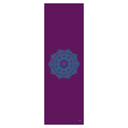 Tapete de Yoga PVC eco Estampa Mandala, indicado para iniciantes, yoga mat para pilates e ginástica