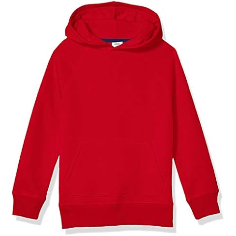 Sweat-Shirt à Capuche Garçon Rouge - Amazon Essentials Cover
