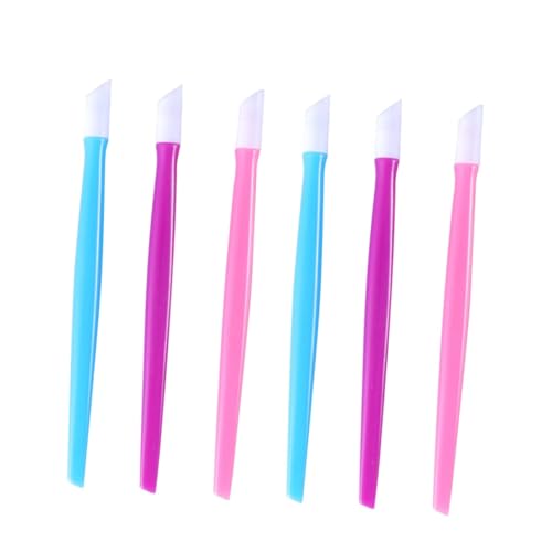 minkissy 30pcs Manicure Kit Pink Nail Cuticle Pusher Cleaner Stick Nail Art Tools for Dead Skin Removal and Nail Care