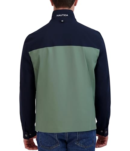 Image of Nautica Men's Golf Jacket - Casual Wear Windbreaker Jacket, Regular, Big & Tall Sizes