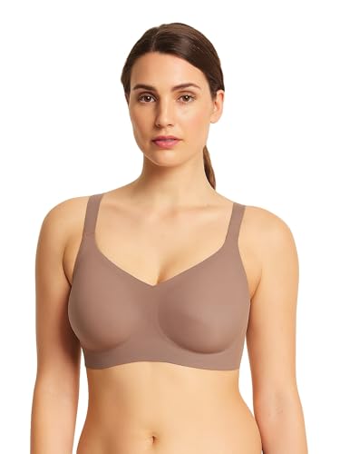 Image of Viola's Secret 6 Pack of Color Print T-Shirt Bras B Cup C Cup and D Cup