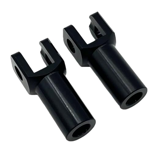 Chape Montage pour Support Pied Moto Finition Noire Premium FLSTF 00-06