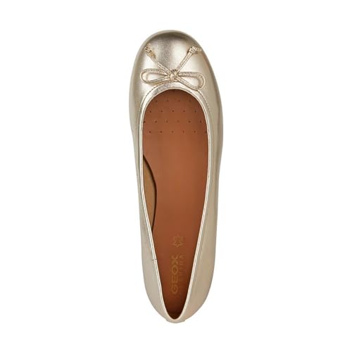 Image of Geox Cpiuma22 Ballerina Flat (Toddler /Little Kid /Big Kid),Black,39 M - 6 Yth
