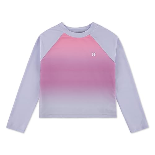 Image of Hurley Girls' Long Sleeve Rash Guard Shirt