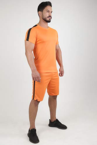 Conjunto Dry Fit Academia Camisa E Bermuda Running Atletico (XGG)