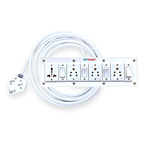 Bitcorp Extension Board Heavy Duty Box 6A 10A 13A with Thermal