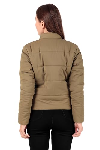 Image of Brazo Cotton Women's Crop Winterwear Jacket - Stylish, Warm, and Comfortable for Ultimate Winter Protection