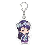 2 Figurines The Apo Diaries En Acrylique 15 Cm Avec Bases – Set Incluant 2 Porte-clés, Déco Anime Pour Fans, Collection Ou Bureau