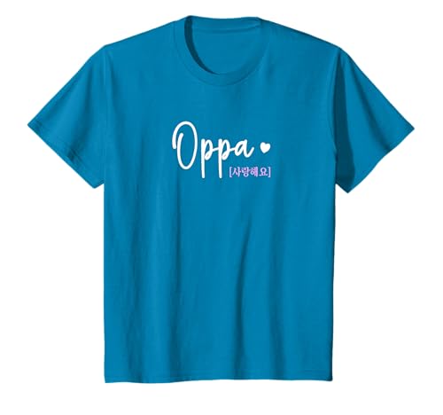 Oppa Saranghae - Cadeau Coréen K-Pop K-Drama Fan Corée Merch T-Shirt