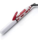 NOALED Hair Wand Curling Clip Three-in-one Straight Hair Wand Small Wave Curling Wand-Purple for Hair Styling Hair Straightners Curling Irons Hair (Red One S (Red One Size)