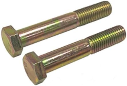 2pcs M4*85mm outer hexagon screw lengthing bolt machine nail 4.8 grade carbon steel plating color zinc high hardness TYPE2593