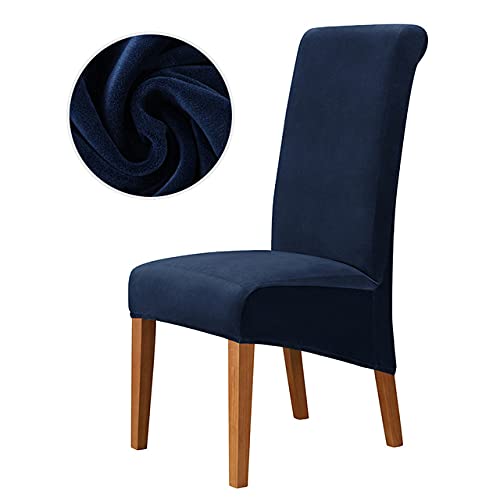 Housse de chaise dossier haut pour masquer les usures - 3