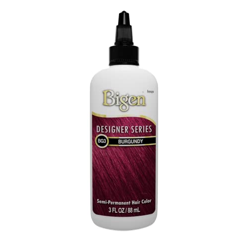Bigen Semi-Permanent Haircolor #Bg3 Burgundy 3 Ounce 3 Pack miniatura 3
