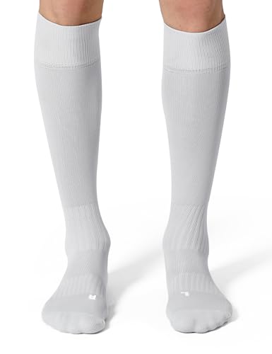 Image of CS CELERSPORT 2 /3 Pack Soccer Softball Baseball Socks for Youth Kids Adult Multi-Sport Compression Knee High Socks