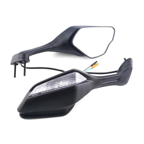 Espejos Retrovisores De Motocicleta CBR1000RR 2017-2024 Intermitentes LED Luz Giro