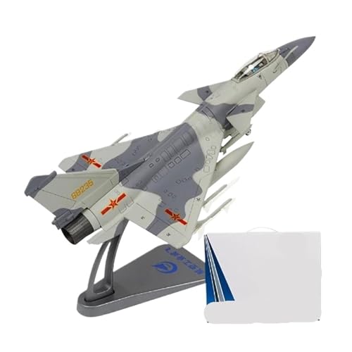 Modelo de avión J10 a escala 1/72 réplica de metal de combate militar para coleccionistas