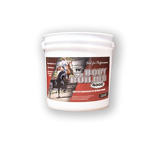 Pennwoods Equine Products Body Builder 4000 - 11 LBS | Weight Gain | Horse Supplement | Horse Vitamin | High Fat | High Energy | Hoof Quality | Body Conditioning